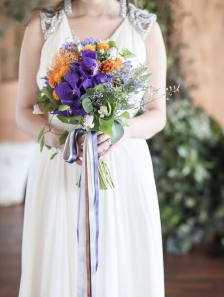 ウエディングドレスジェニーパッカムお色直し