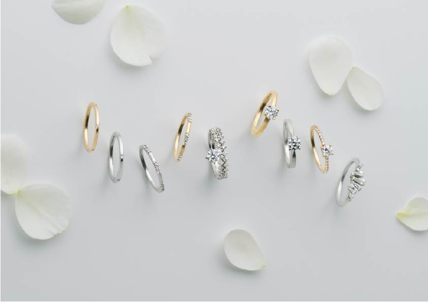 ジョアドゥトリート_エンゲージリング__マリッジリング