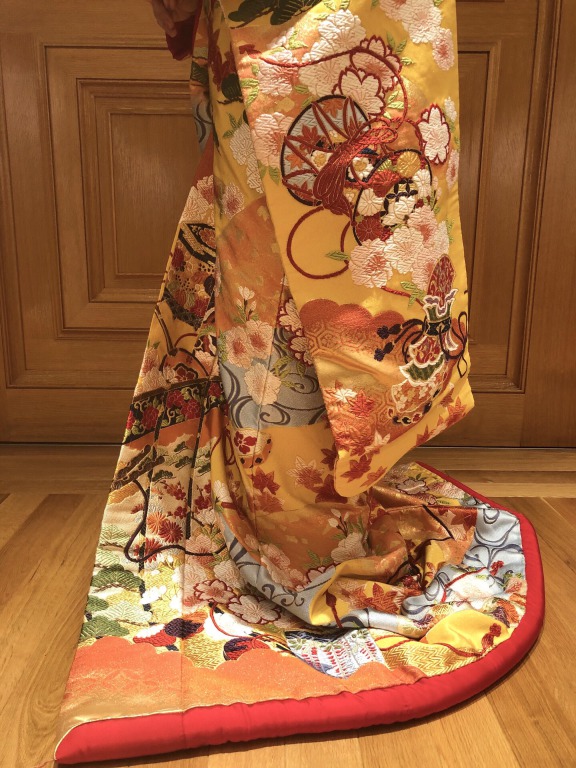 トリート 色打掛 黄色