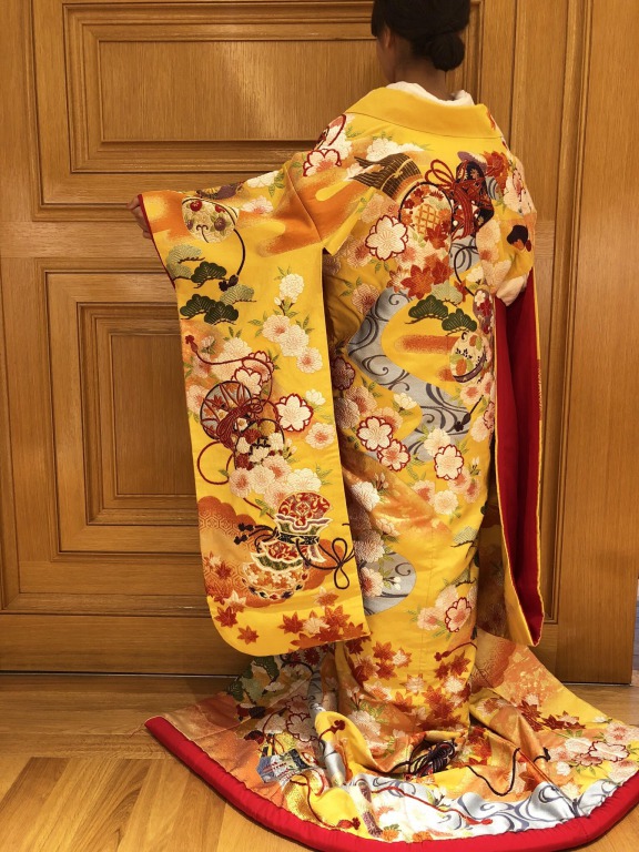 トリート 色打掛 黄色