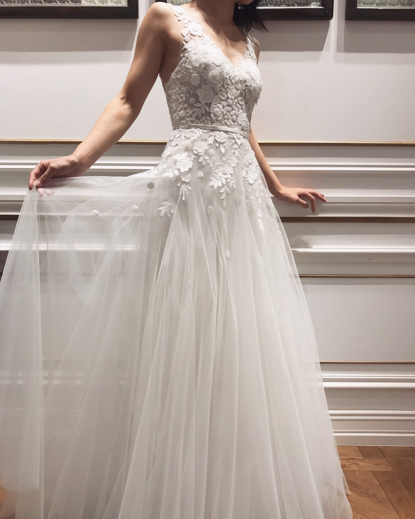 ミラ・ズウィリンガーのウェディングドレス