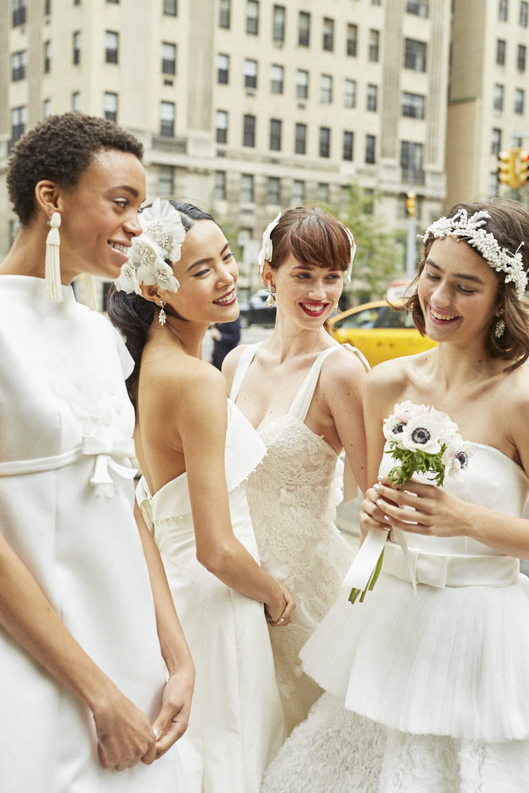 ウエディングドレスのコーディネート