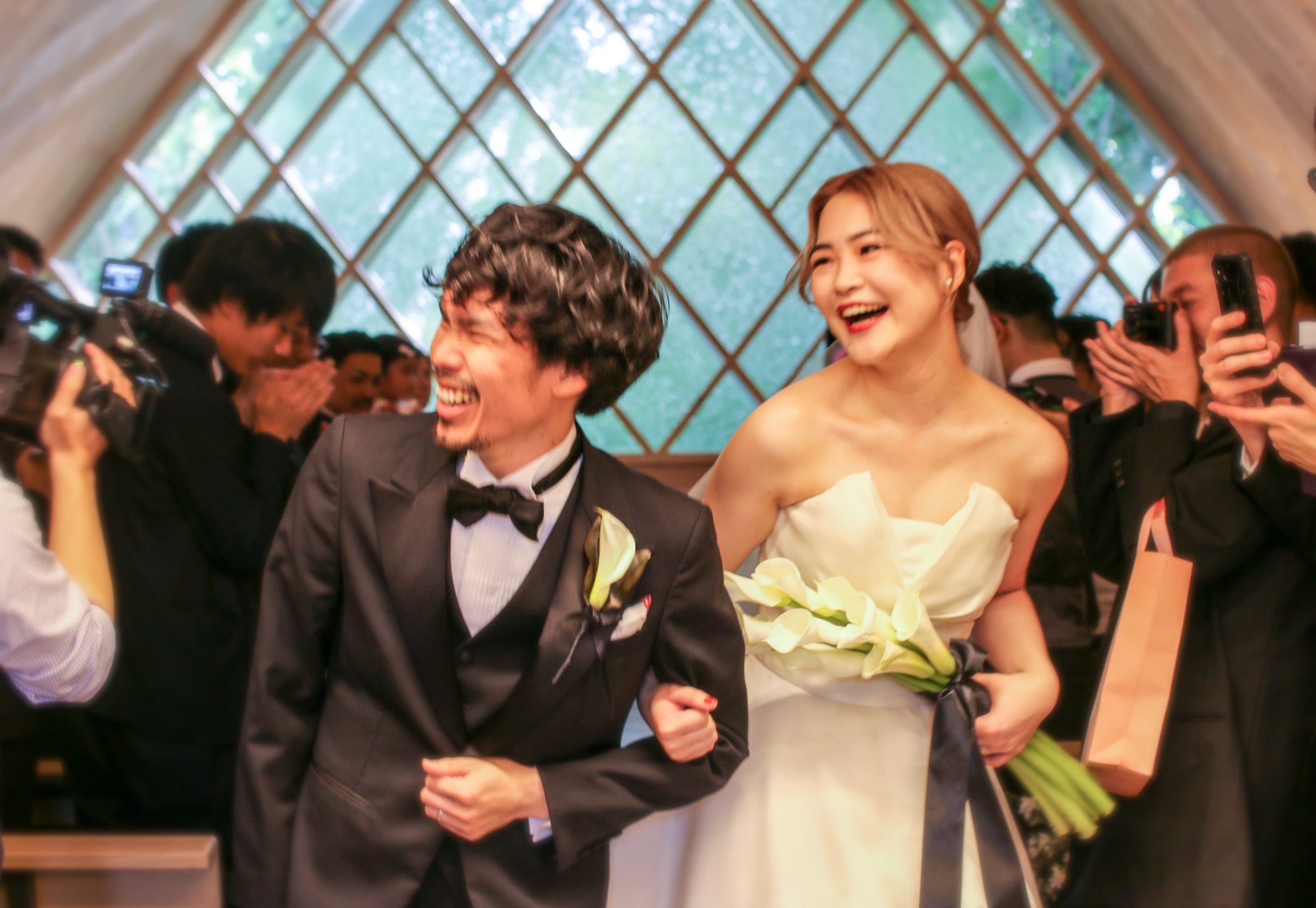 Monique Lhuillier_Aライン_ウェディングドレス