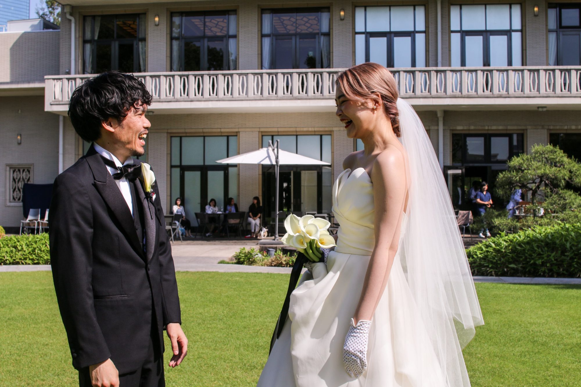 Monique Lhuillier_Aライン_ウェディングドレス