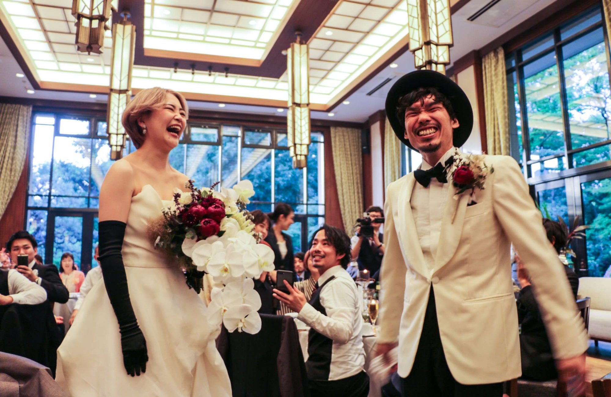 Monique Lhuillier_Aライン_ウェディングドレス