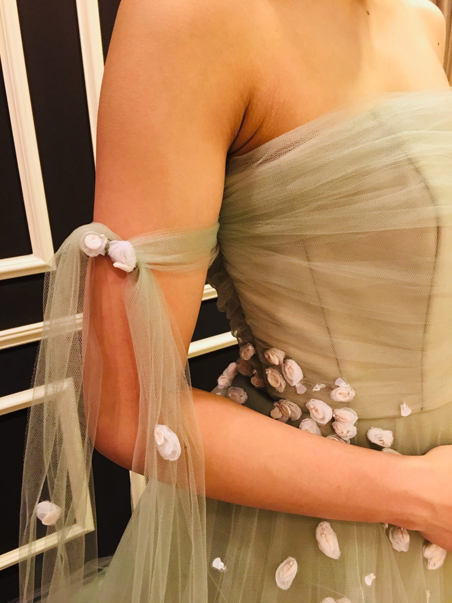 カラードレス グリーン