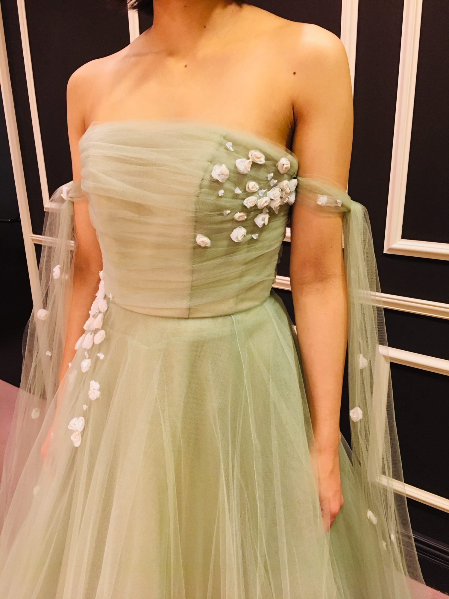 カラードレス グリーン