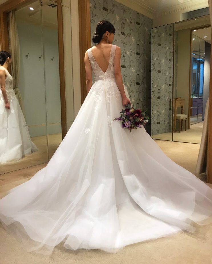 Aライン ドレス