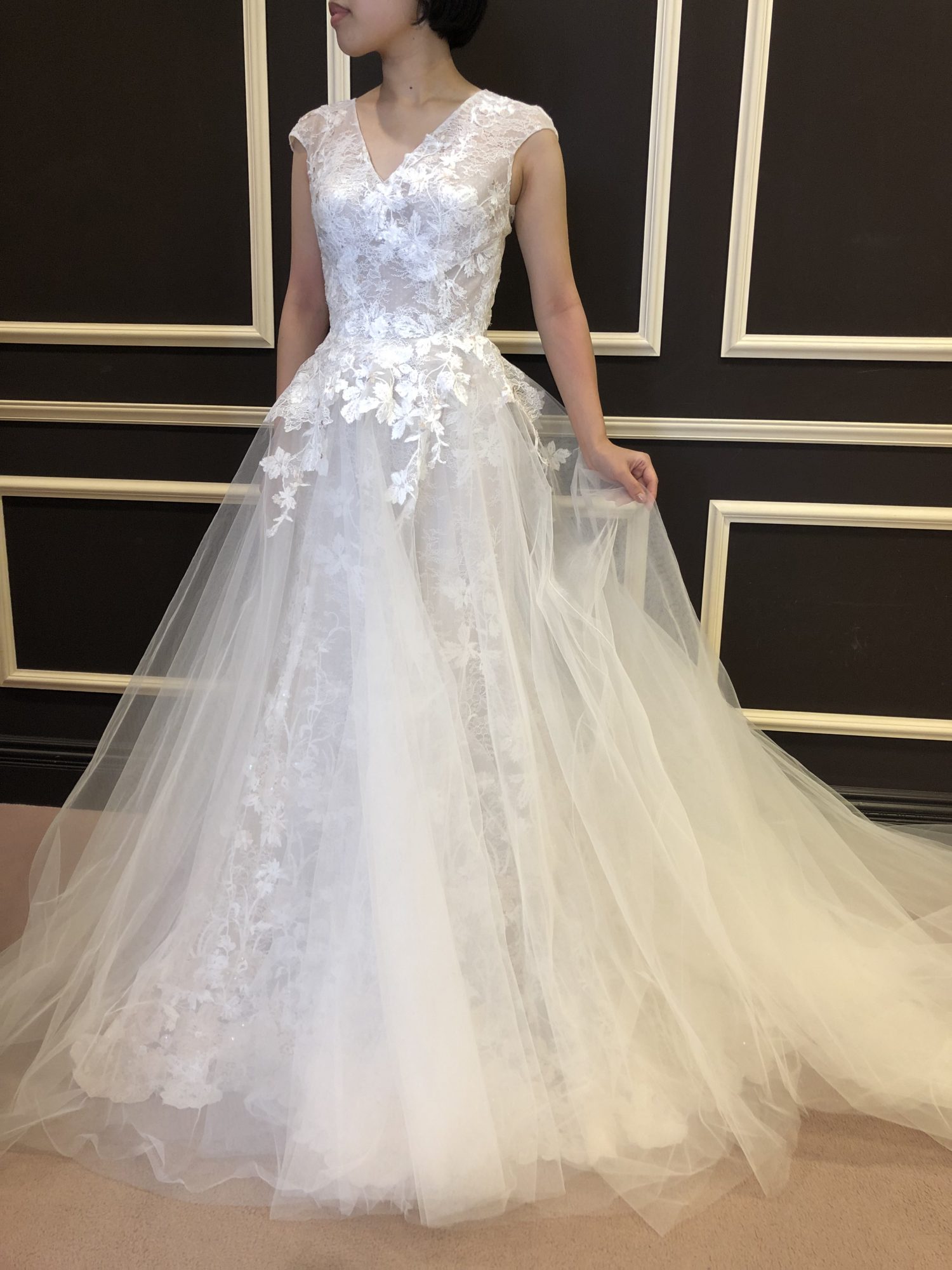 ウェディングドレス Aライン