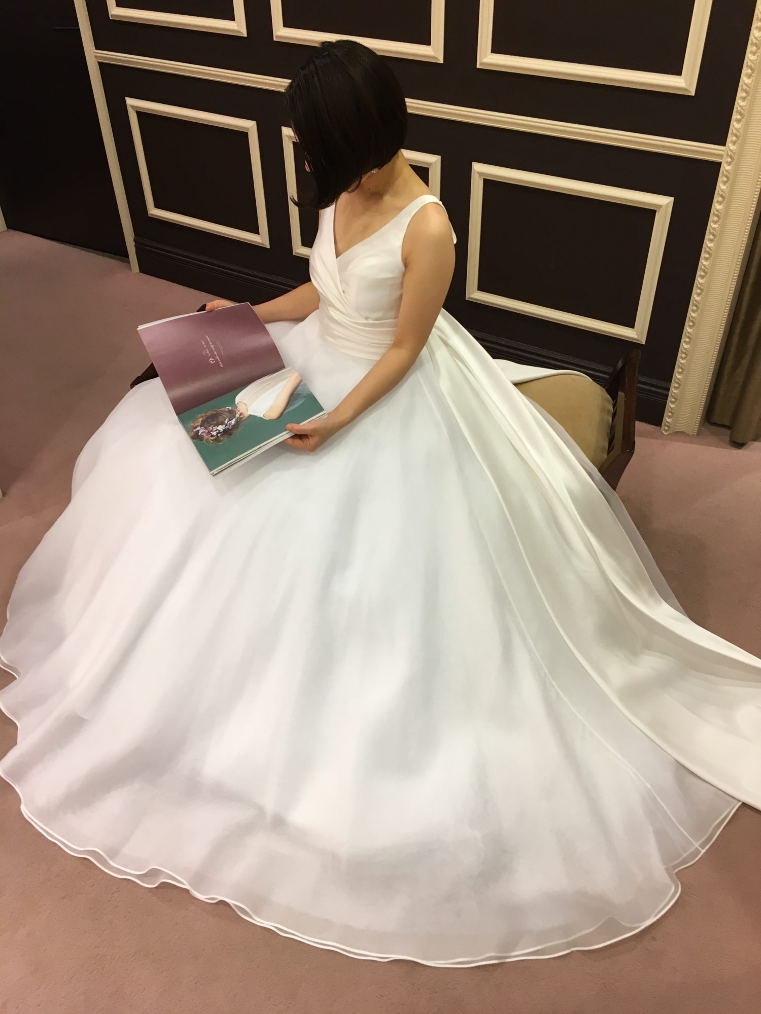 ウェディングドレス Aライン