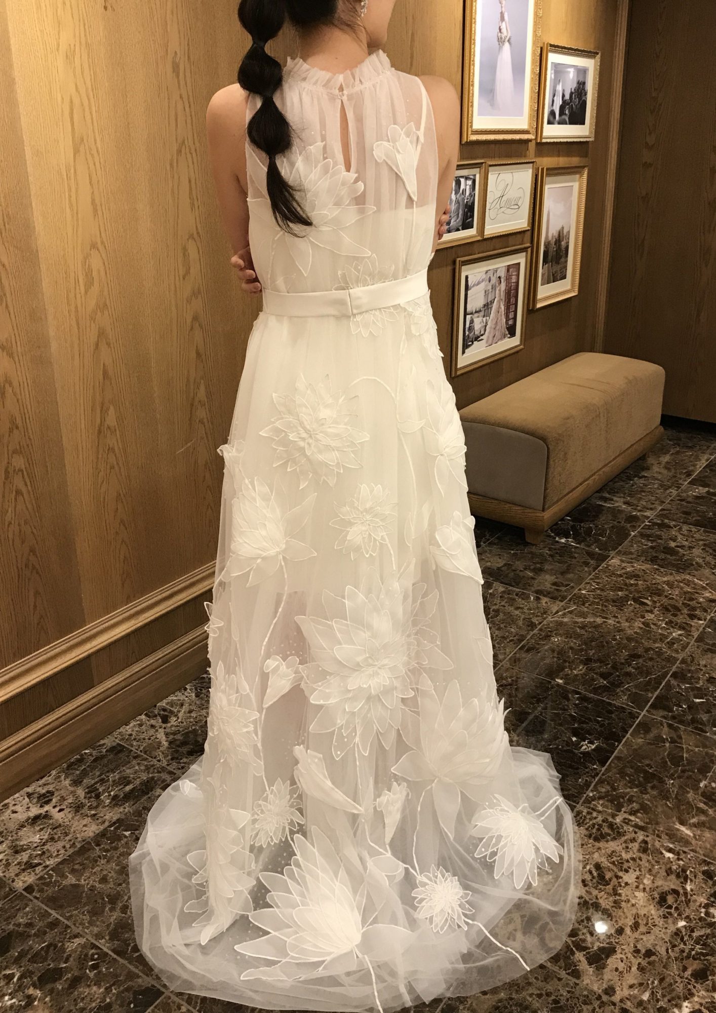 フラワーモチーフ、スレンダー