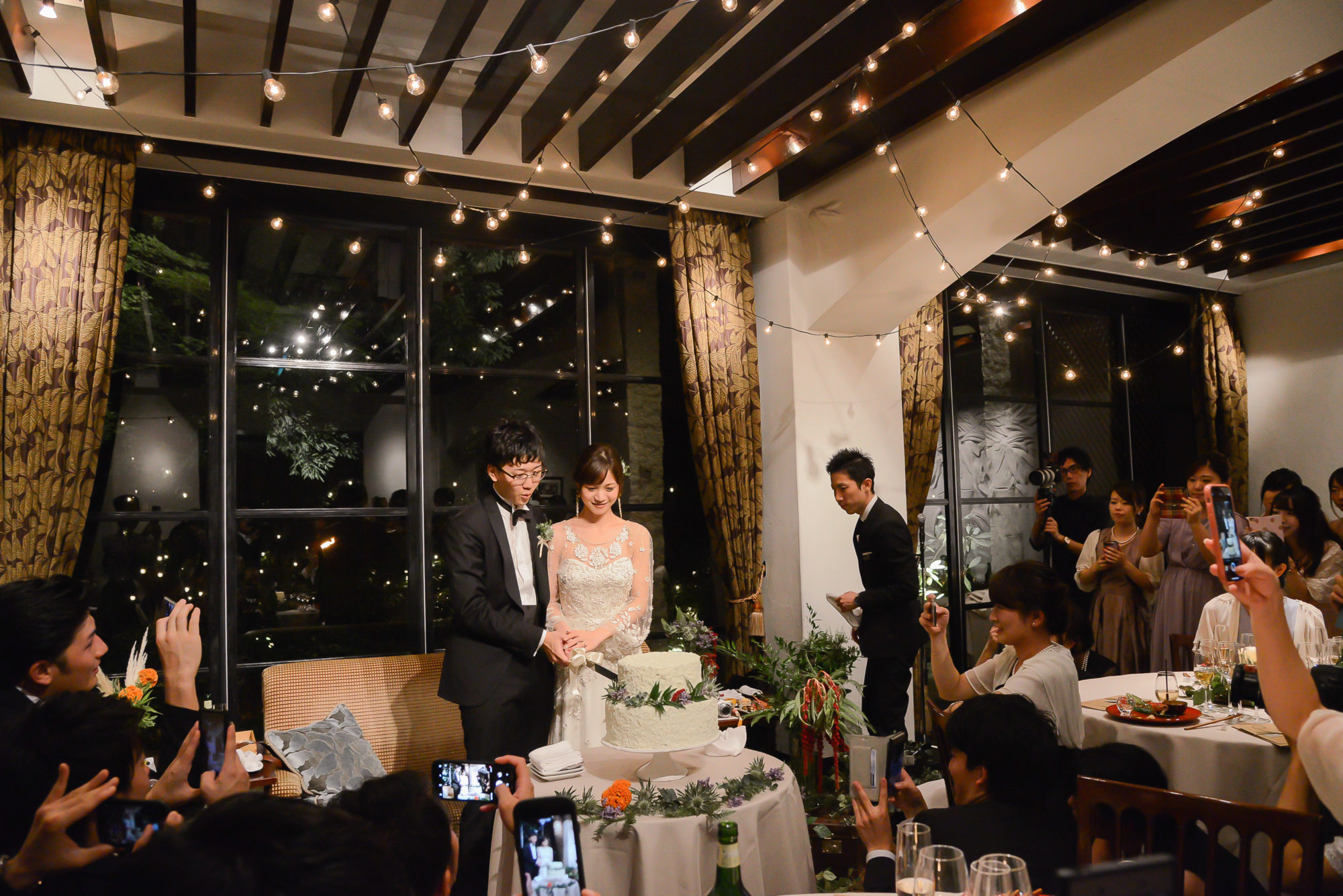 ザナンザンハウスで結婚式をされた新婦様が着たジェニーパッカムのアパッチというウェディングドレス