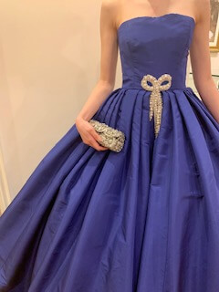 リームアクラ ブルー ドレス