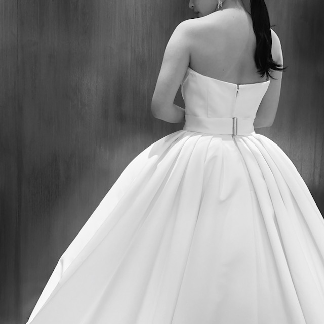 高梨臨さん着用のウエディングドレス