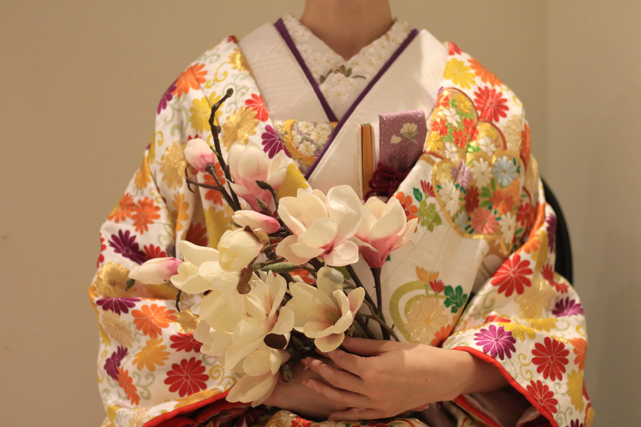 おしゃれな和装小物の合わせ