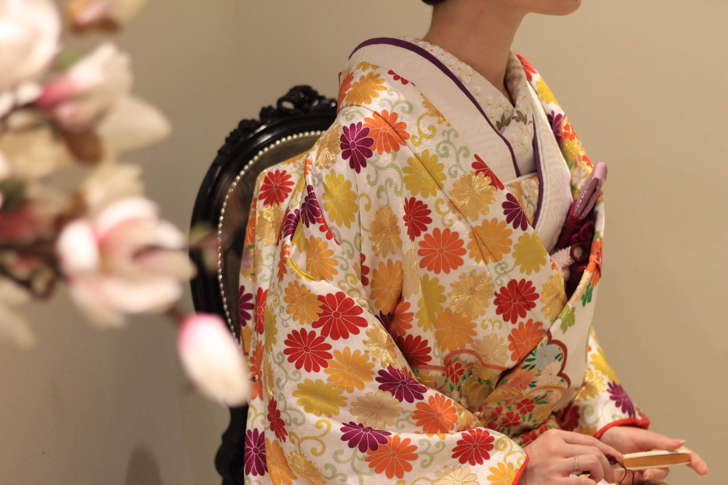 おしゃれな和装小物の合わせ