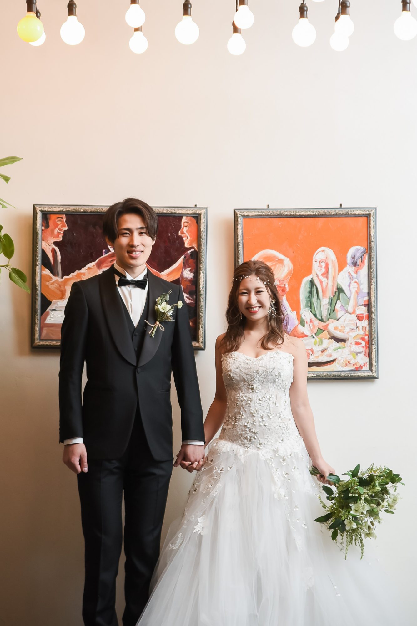 THE NANZAN HOUSE(ザ ナンザン ハウス)にてモニークルイリエのウェディングドレスを着て前撮り