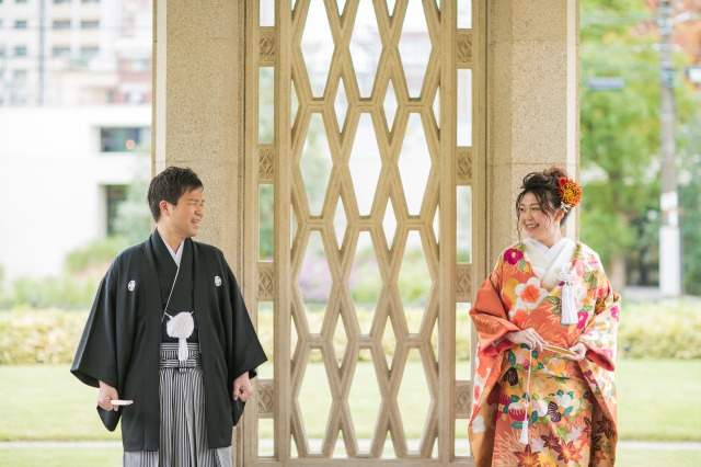 ザガーデンオリエンタル大阪で和装の前撮り