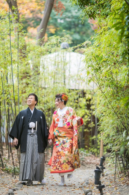 11月ザ・ガーデン・オリエンタル大阪和装前撮り