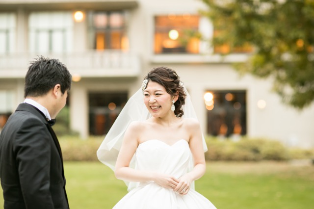 ザガーデンオリエンタル大阪ウェディングドレス前撮り