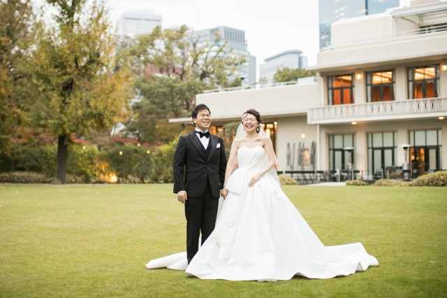 ザガーデンオリエンタル大阪ウェディングドレス前撮り