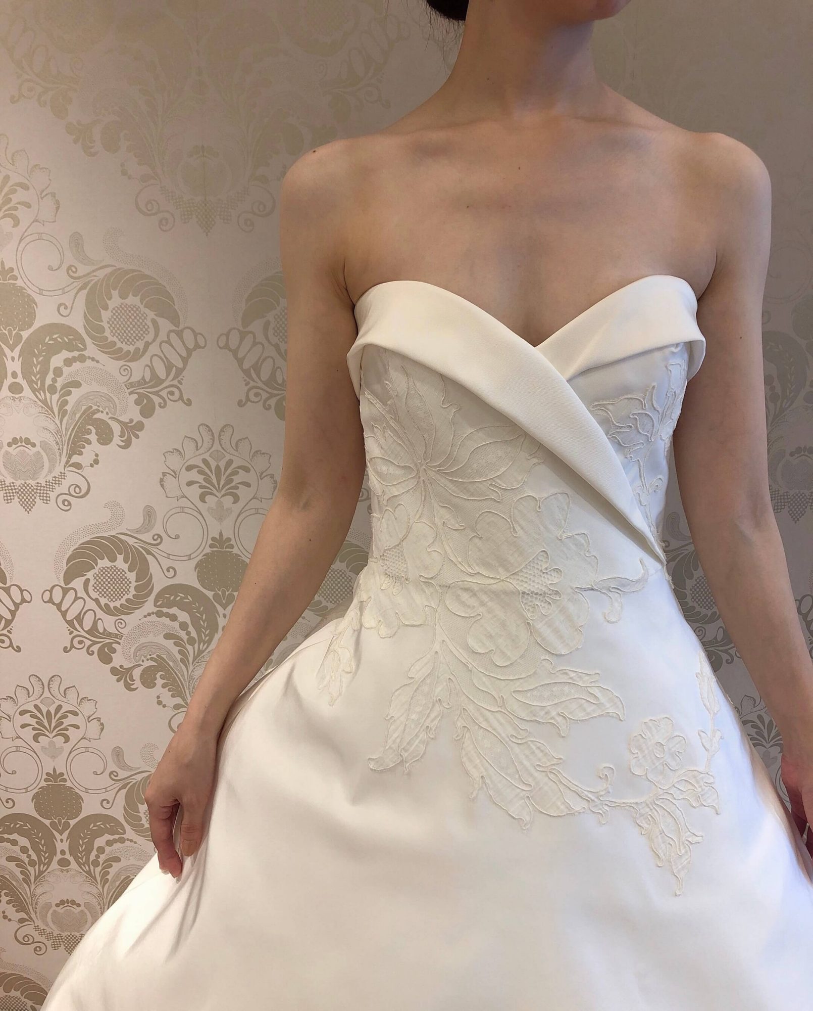 treat 長野市 藤屋御本陣 amsale ウエディングドレス