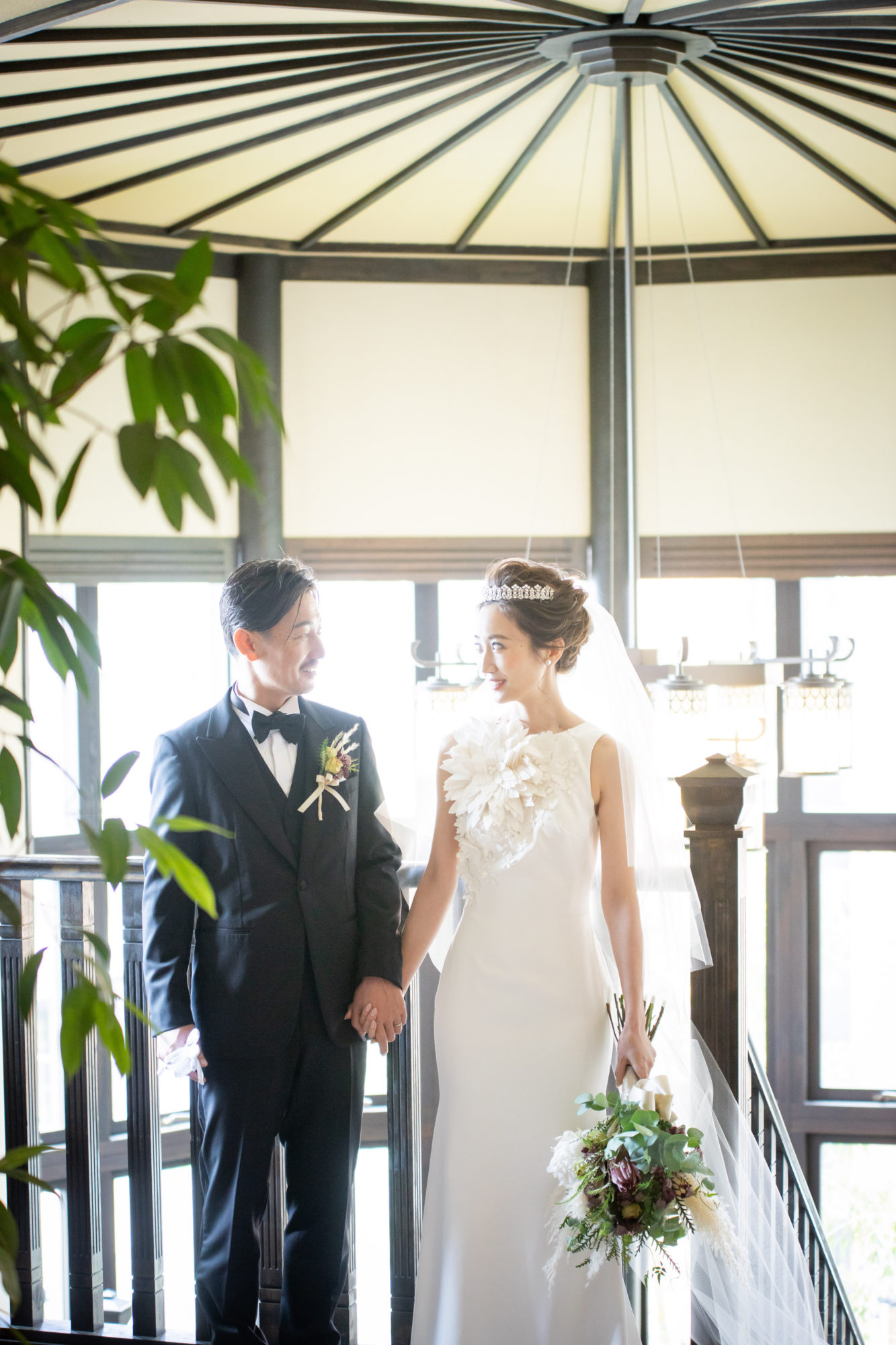 THE KAWABUN NAGOYA(ザ カワブン ナゴヤ)にてトレンドのウェディングドレス2着で過ごされた新婦様