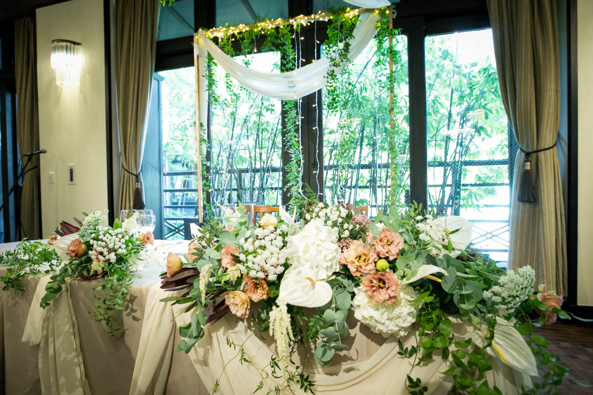 THE KAWABUN NAGOYA(ザ カワブン ナゴヤ)にてトレンドのウェディングドレス2着で過ごされた新婦様