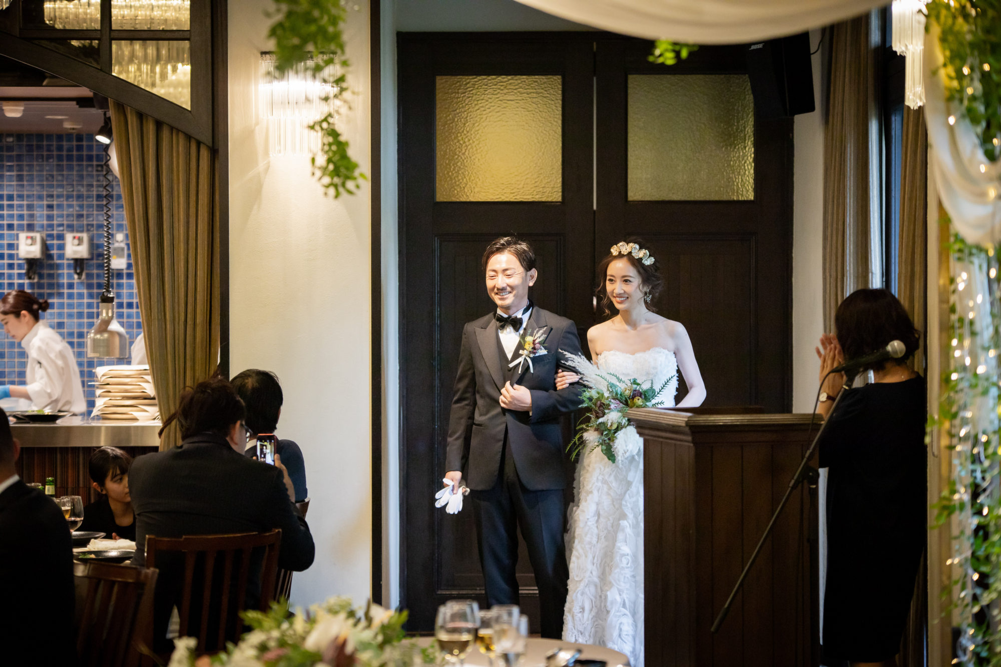 THE KAWABUN NAGOYA(ザ カワブン ナゴヤ)にてトレンドのウェディングドレス2着で過ごされた新婦様