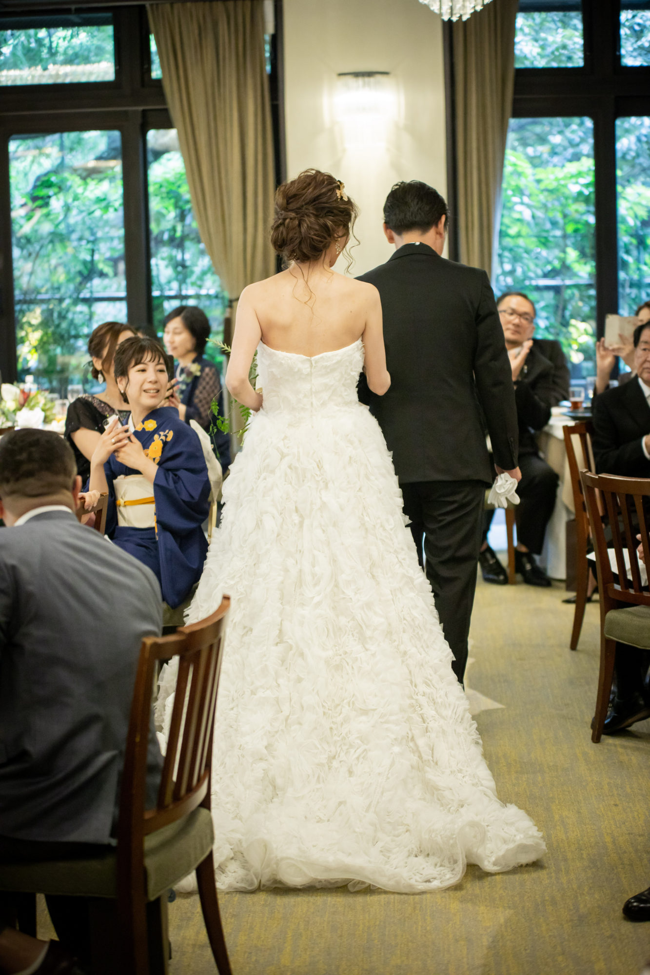 THE KAWABUN NAGOYA(ザ カワブン ナゴヤ)にてトレンドのウェディングドレス2着で過ごされた新婦様