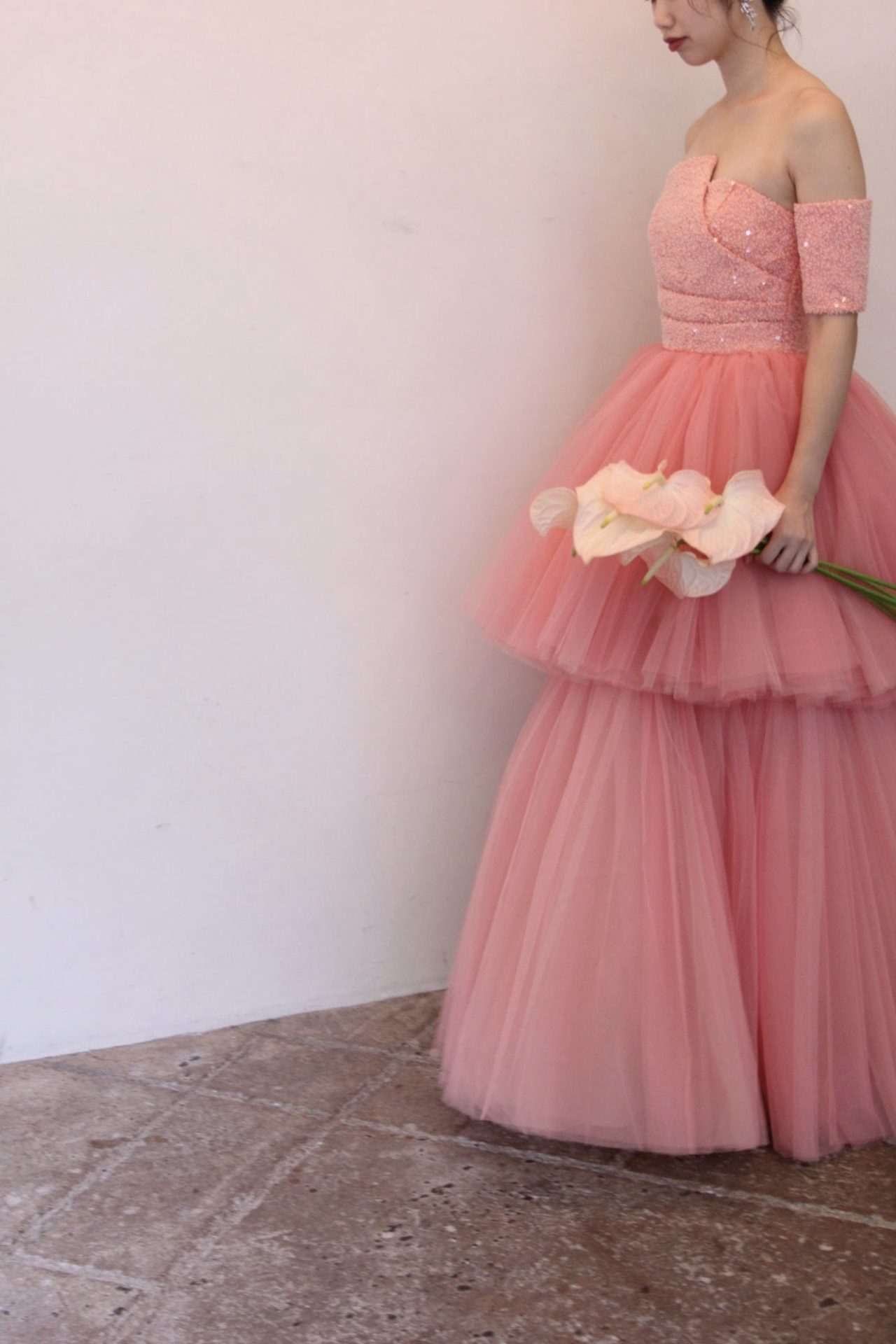 ザナンザンハウスにオススメのピンクのカラードレスのご紹介