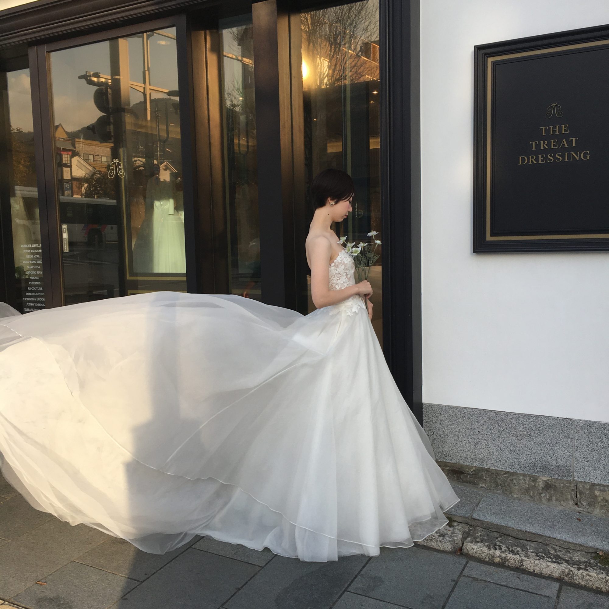 ウェディングドレス Aライン