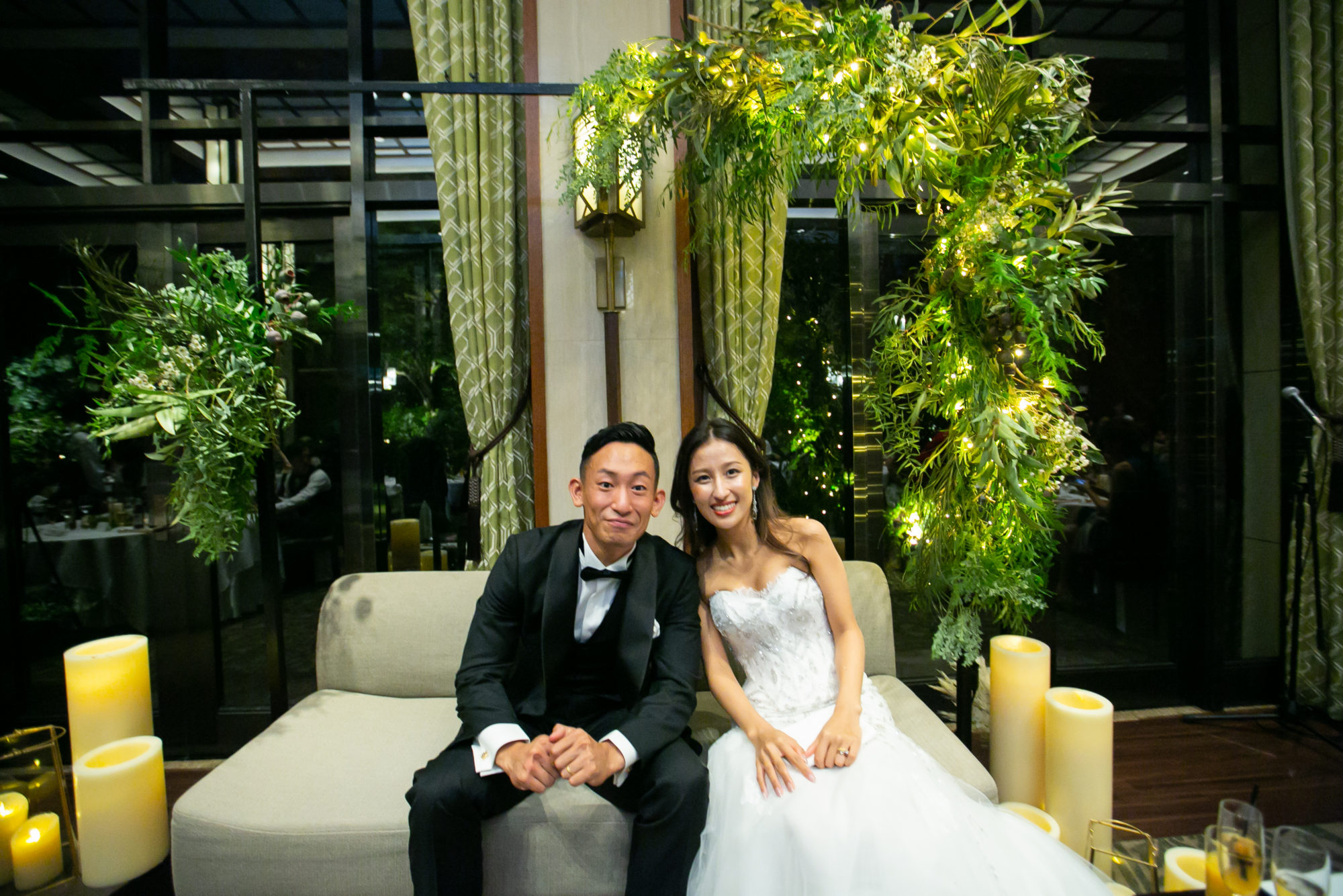 ザ・ガーデンオリエンタルオオサカでお二人らしいナイトパーティー