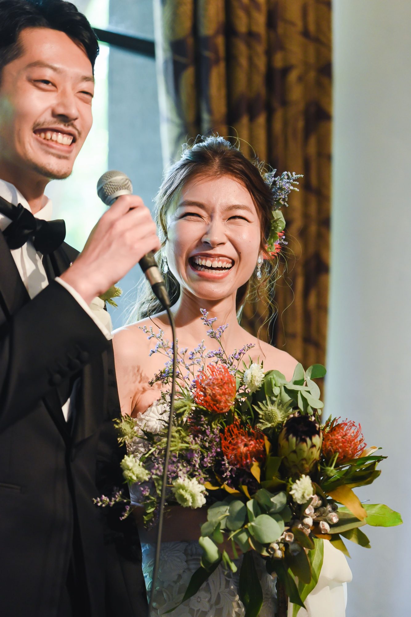 名古屋で人気の結婚式場ザナンザンハウスでお式を挙げられたお二人