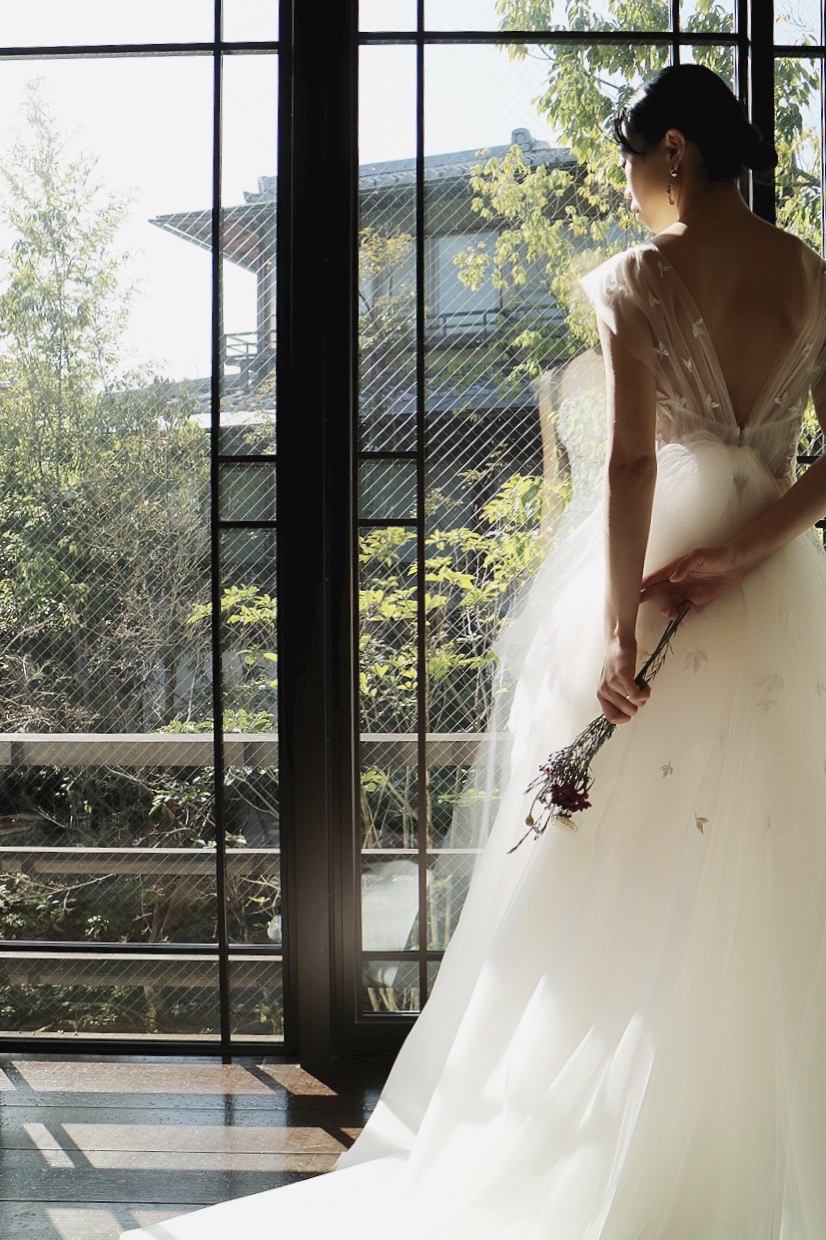 自然とグリーンに囲まれたTHE SODOH HIGASHIYAMA KYOTOナチュラルウエディング