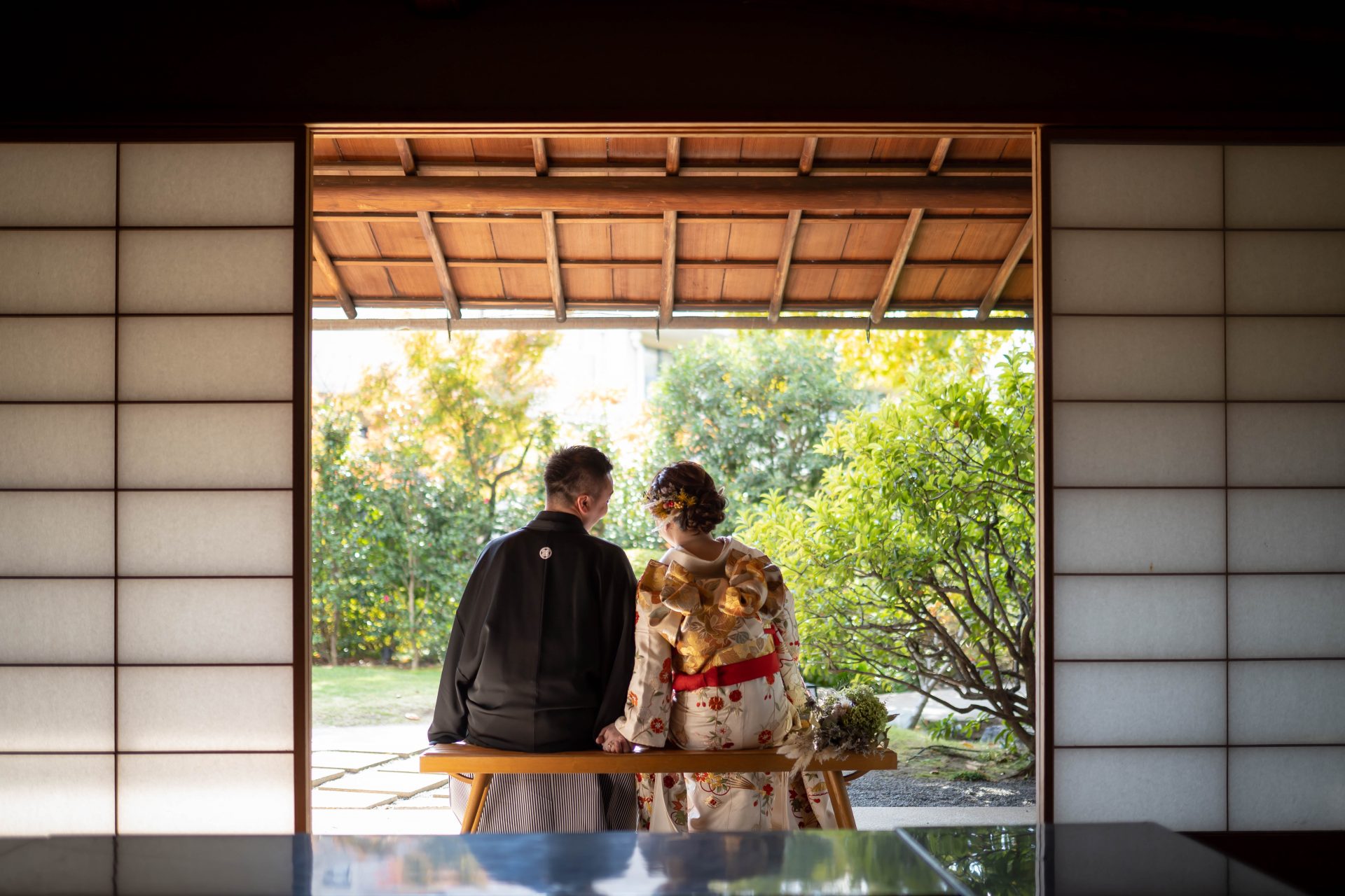 ザ・トリートドレッシングでお見立てした和装と素敵なバックスタイル