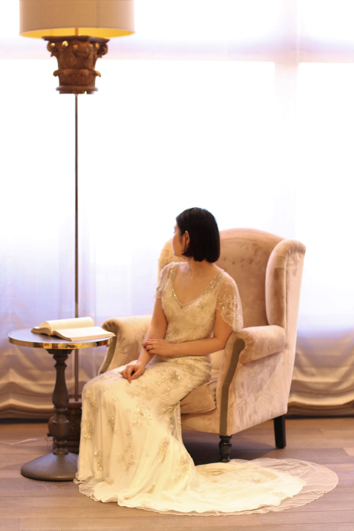 ザ・トリート・ドレッシングに届いた新作のウェディングドレスはイギリスロンドンのブランド、ジェニーパッカムのドレスです ザトリートドレッシングに届いた新作のウエディングドレスはイギリスロンドンのブランド、Jenny Packhamのドレスです