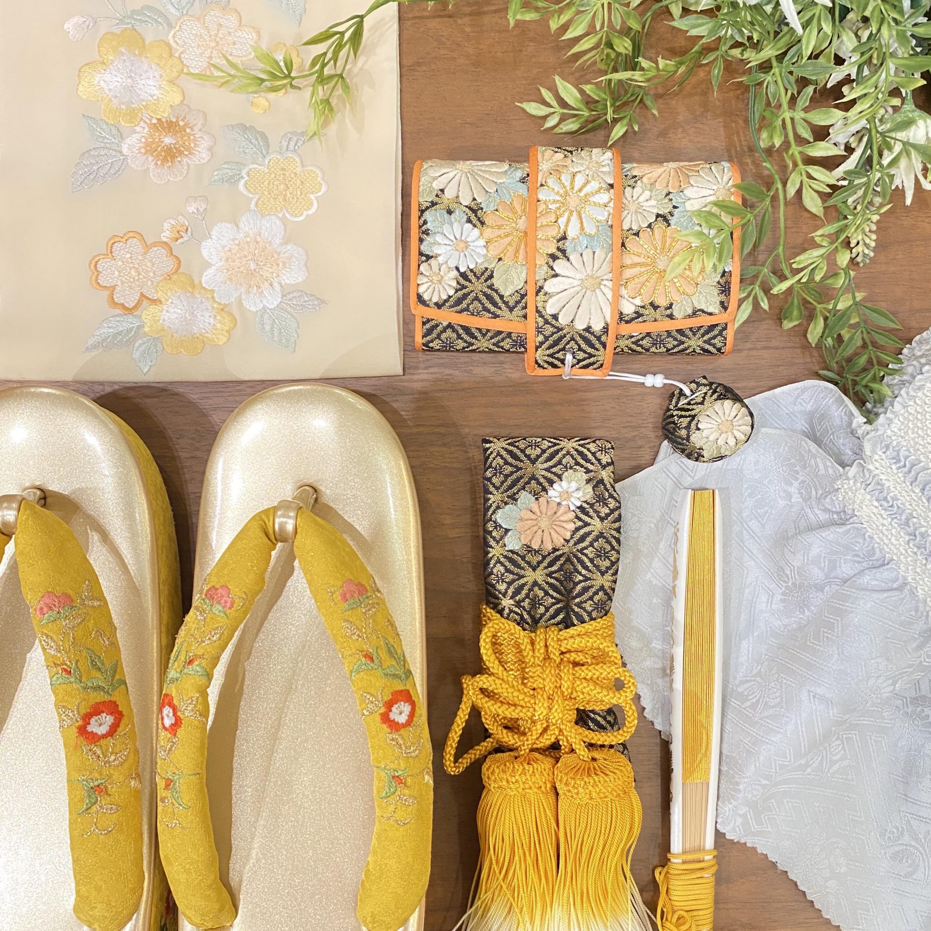 刺繍が美しく唯一無二のこーえひネートができるザ・トリートドレッシングの和装小物