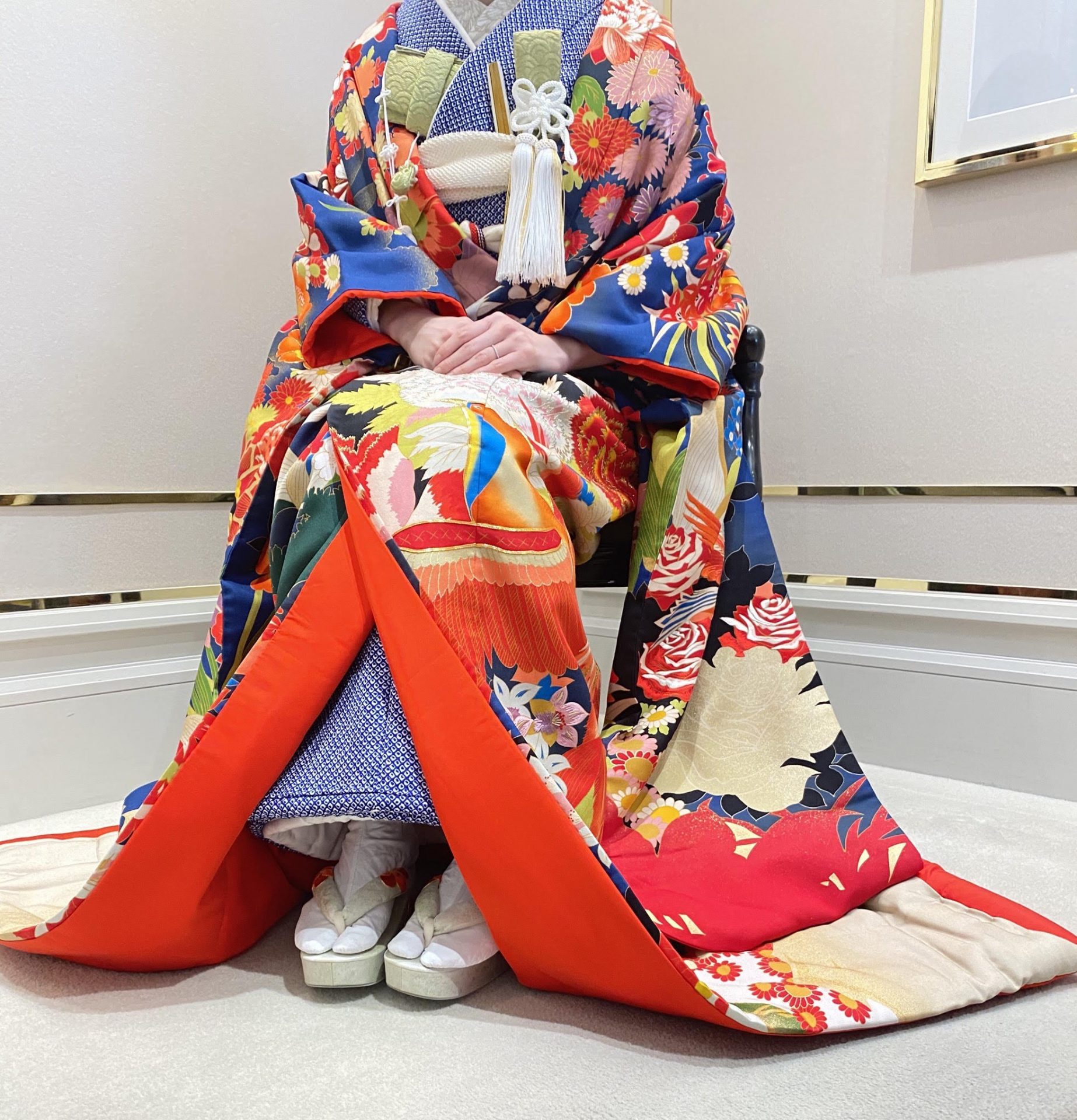 THE TREAT DRESSINGで出会っていただける前撮りにもおすすめの色彩豊かな色打掛