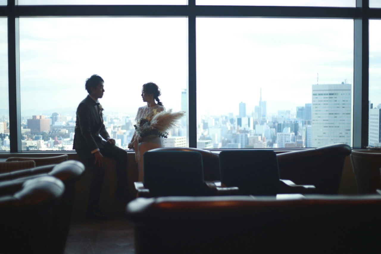 ザトリートドレッシングの大人可愛いアレクサンドラグレッコのセパレートのウェディングドレス