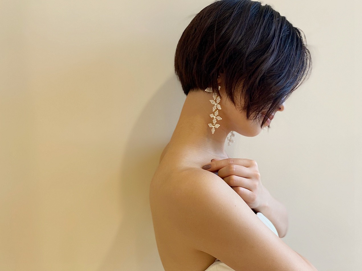 ショートカットにも合うパールビーズが美しいザ・トリート・ドレッシングの新作イヤリング