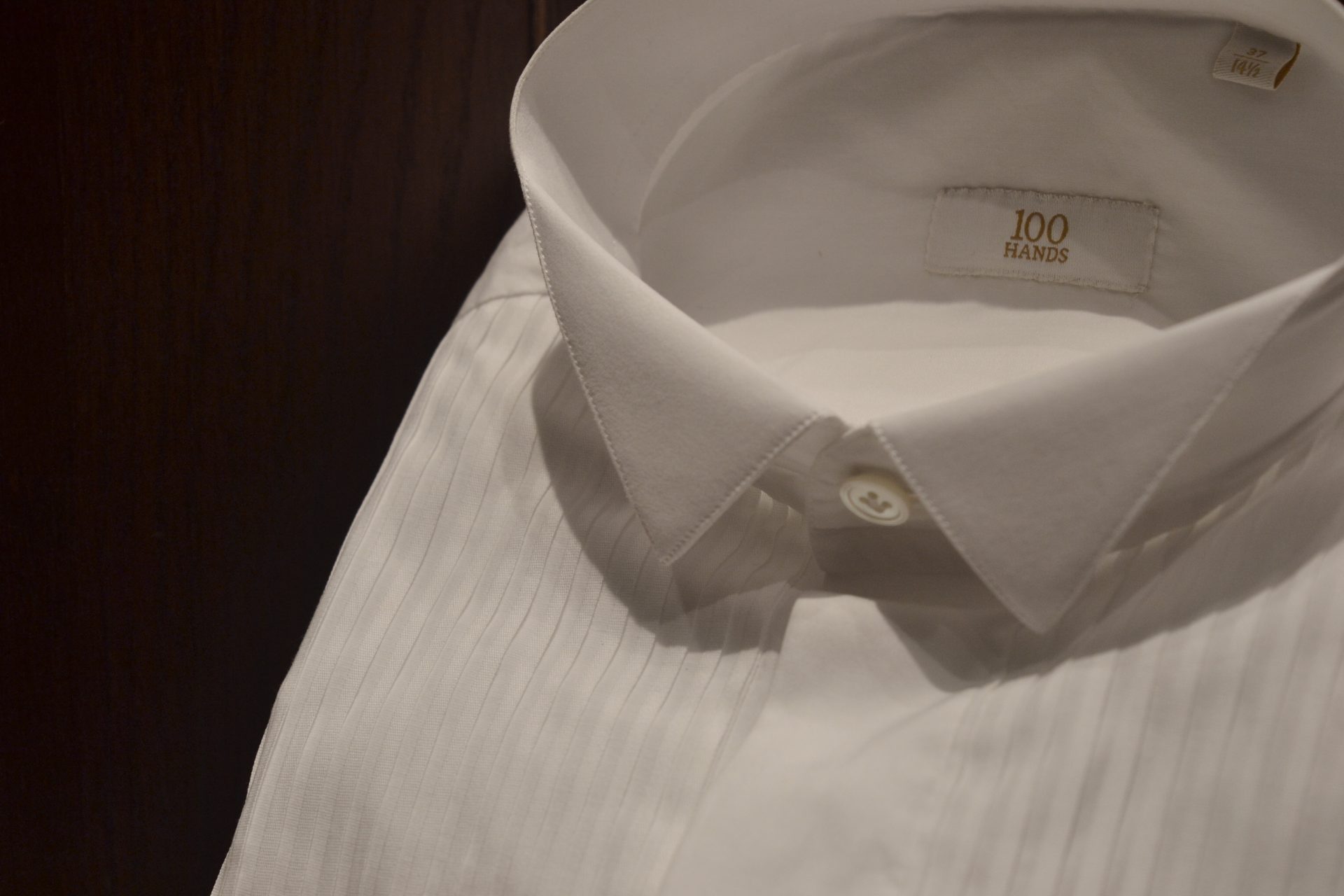 ザ・トリートドレッシング名古屋店にて人気のオランダブランドハンドレッドハンズのプリーツシャツ