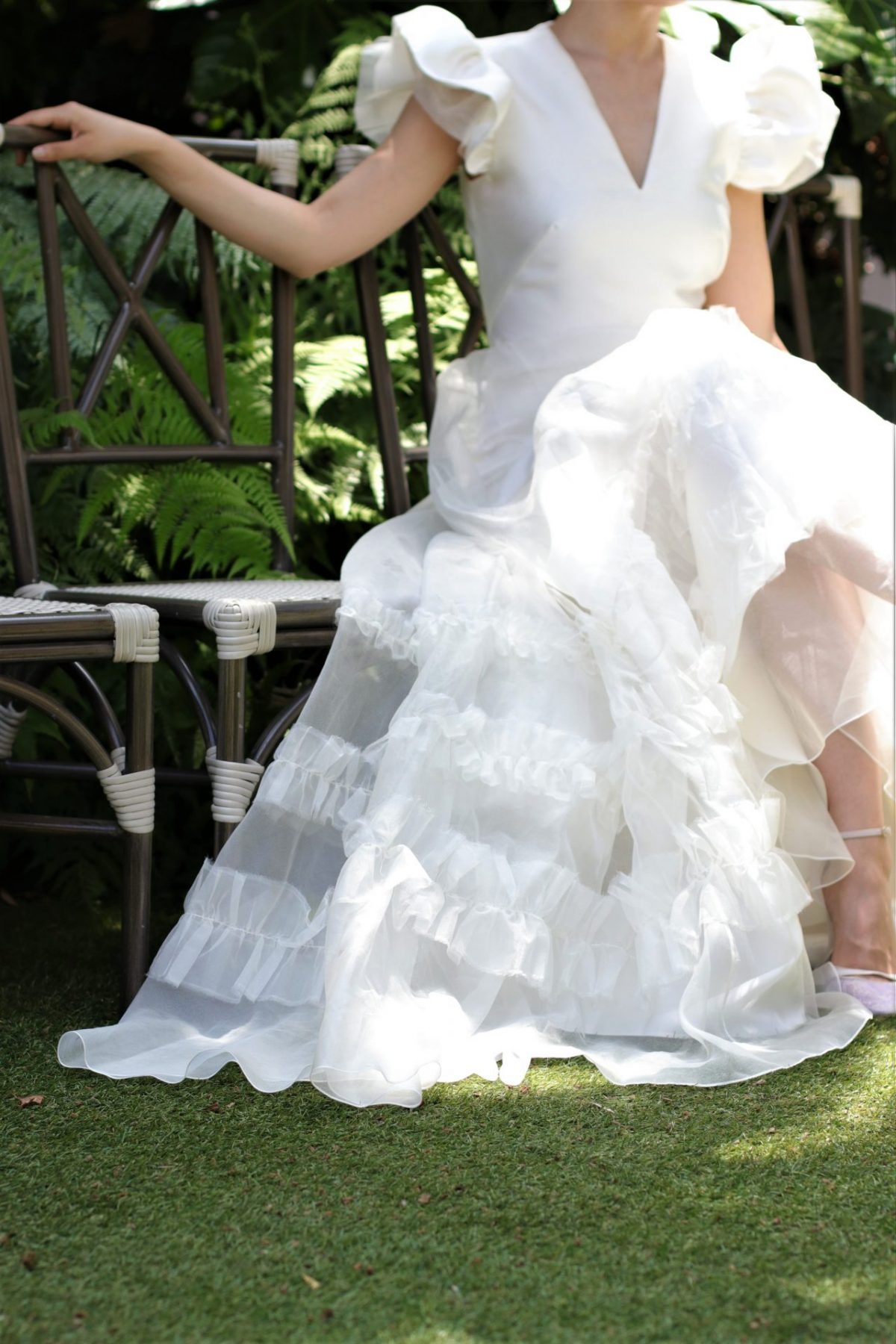 ガーデンウェディングがレストランウェディングの花嫁様に人気のザ・トリート・ドレッシング アディション店では、前撮りや披露宴で写真映えするようなオシャレで可愛いインポートドレスをレンタルで取り扱っています