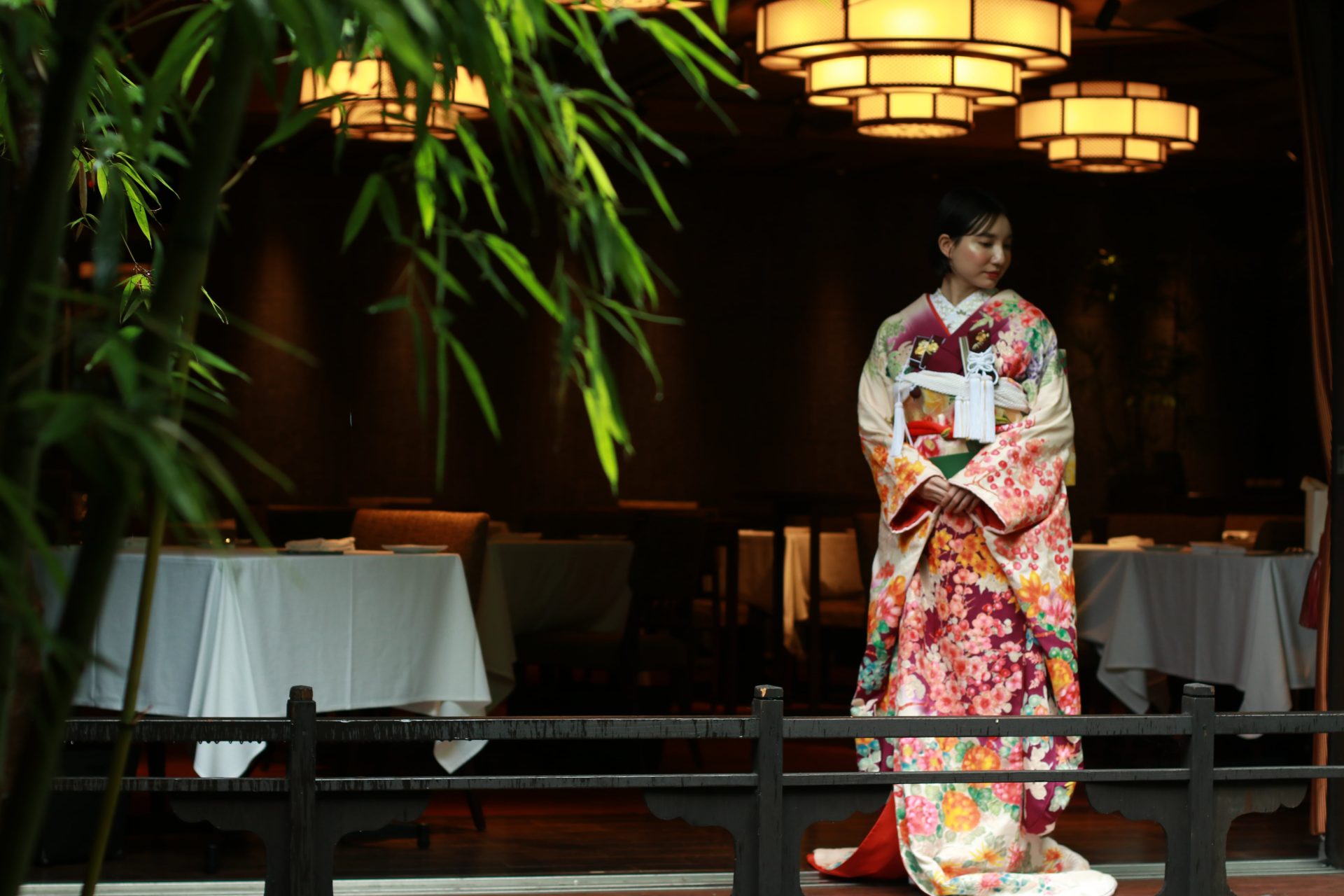 ザカワブンナゴヤでの前撮りやお式におすすめの本振袖のコーディネート