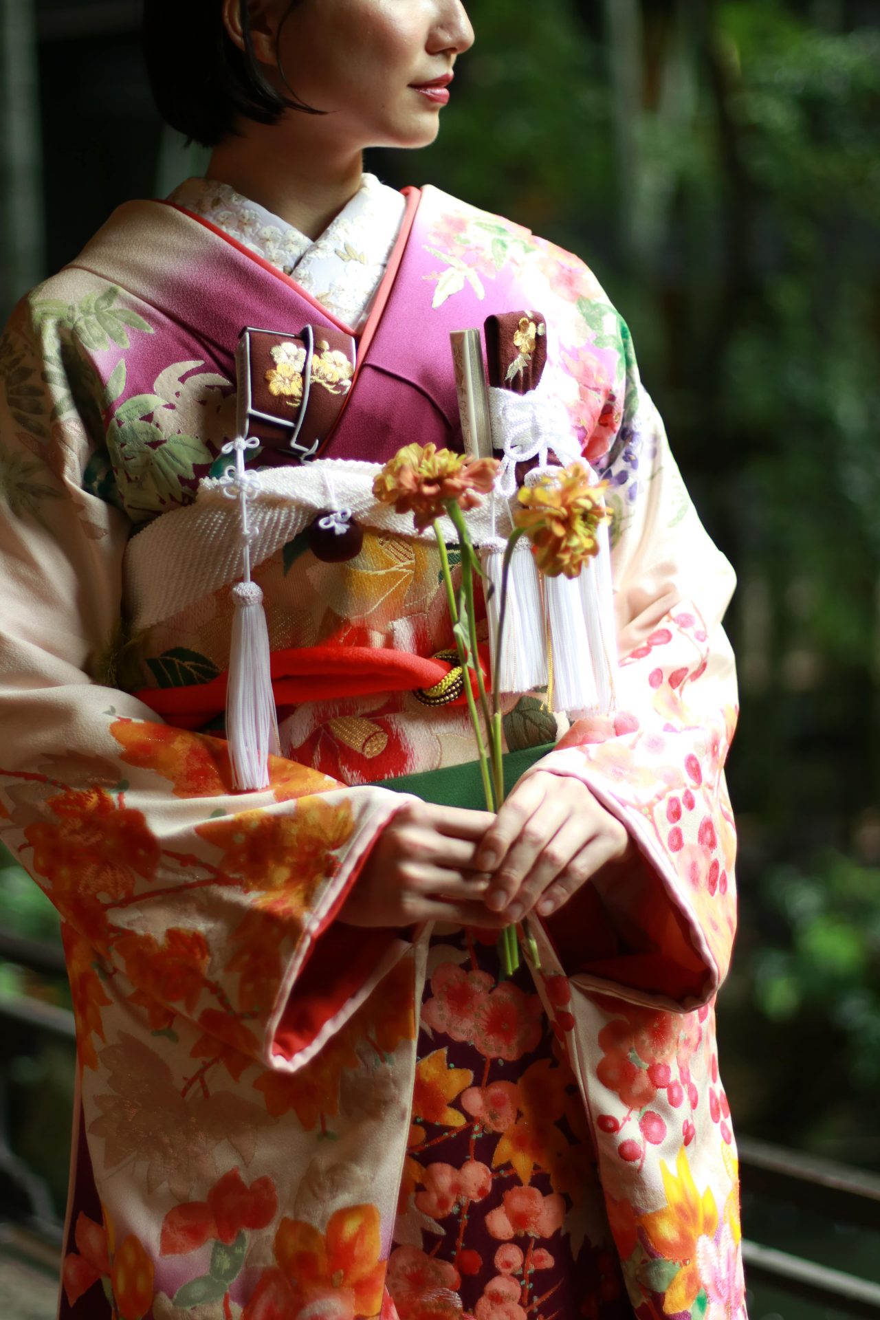 ザトリートドレッシングが和装でお式をされる花嫁様におすすめする本振袖のコーディネート