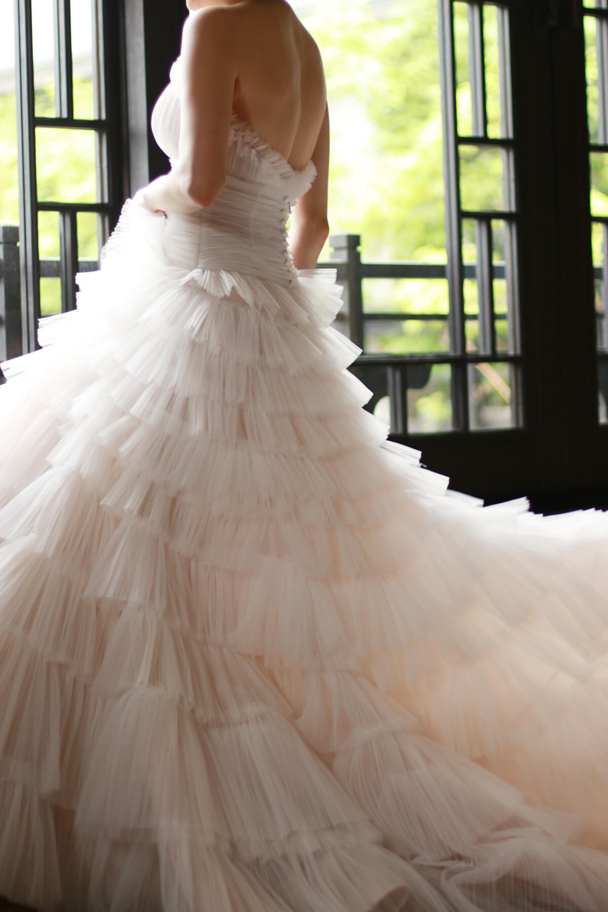 THE TREAT DRESSING名古屋店のマークイングラムフォーヴァレンティー二のウェディングドレス