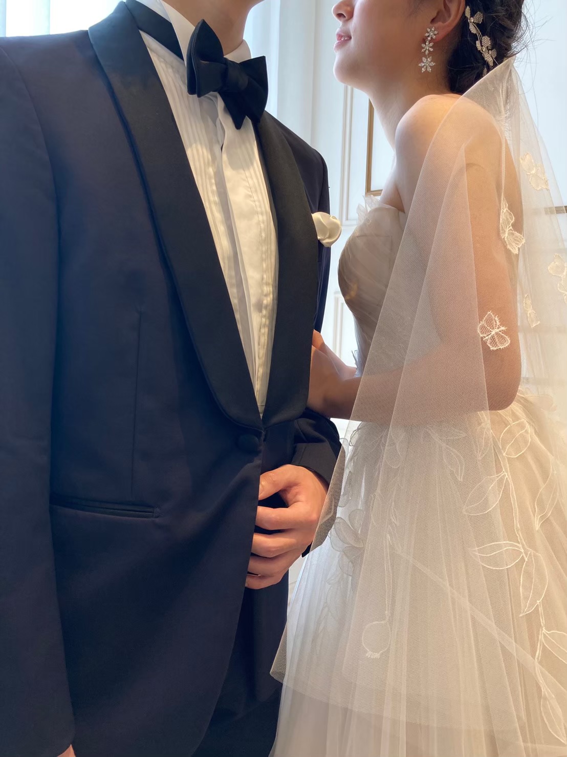 ザ・トリートドレッシング名古屋店がおすすめするミラ・ズウィリンガーとトリートメゾンのオリジナルベールのコーディネート