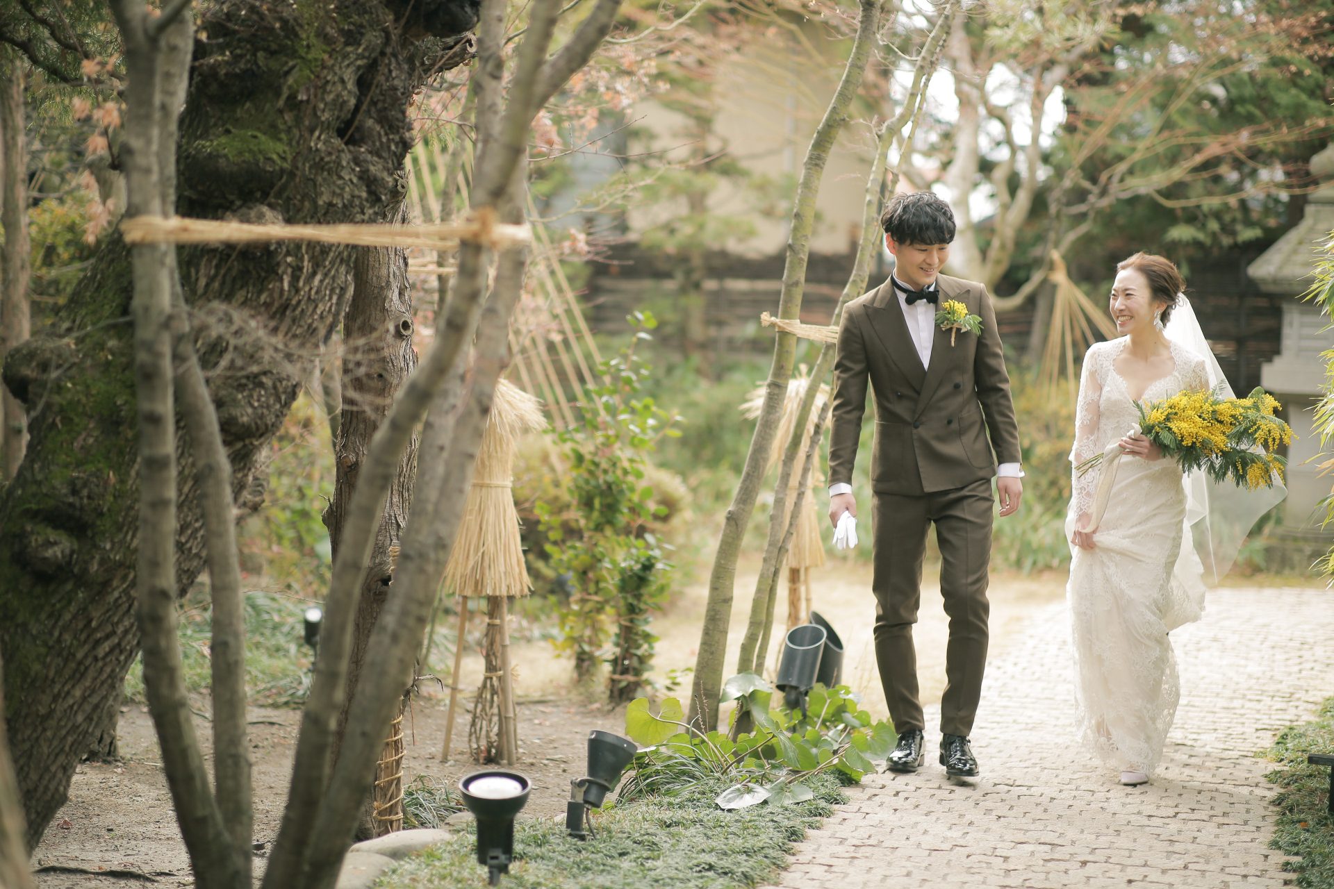 ウェディングドレス タキシード 挙式会場