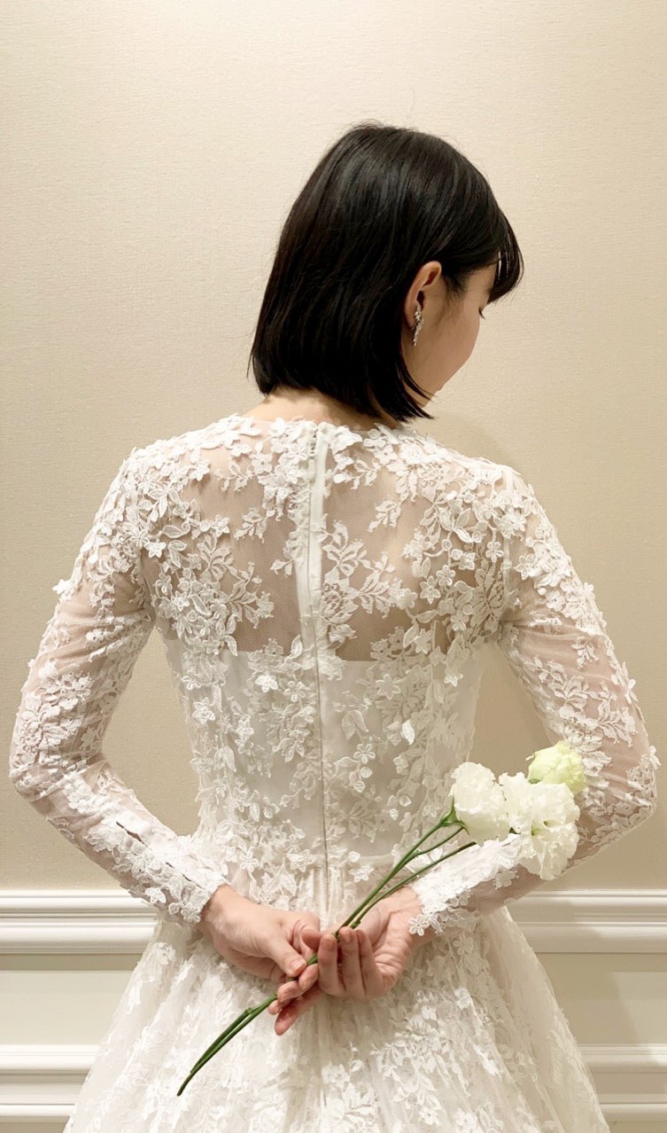 神戸・旧居留地のオリエンタルホテル神戸でおすすめのアントニオリーヴァ新作ウエディングドレス