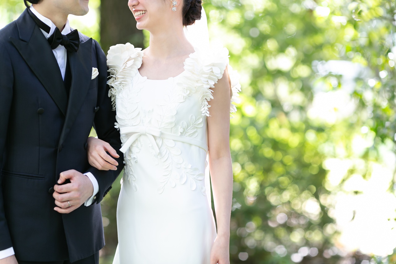 ザ・ガーデンオリエンタル大阪専属のドレスショップのザ・トリートドレッシング大阪店でお取り扱いしているヴィクター アンド ロルフ マリアージュのウエディングドレス